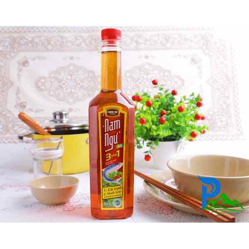 Nước Mắm Nam Ngư nhãn đỏ 750ml Thùng  18 chai